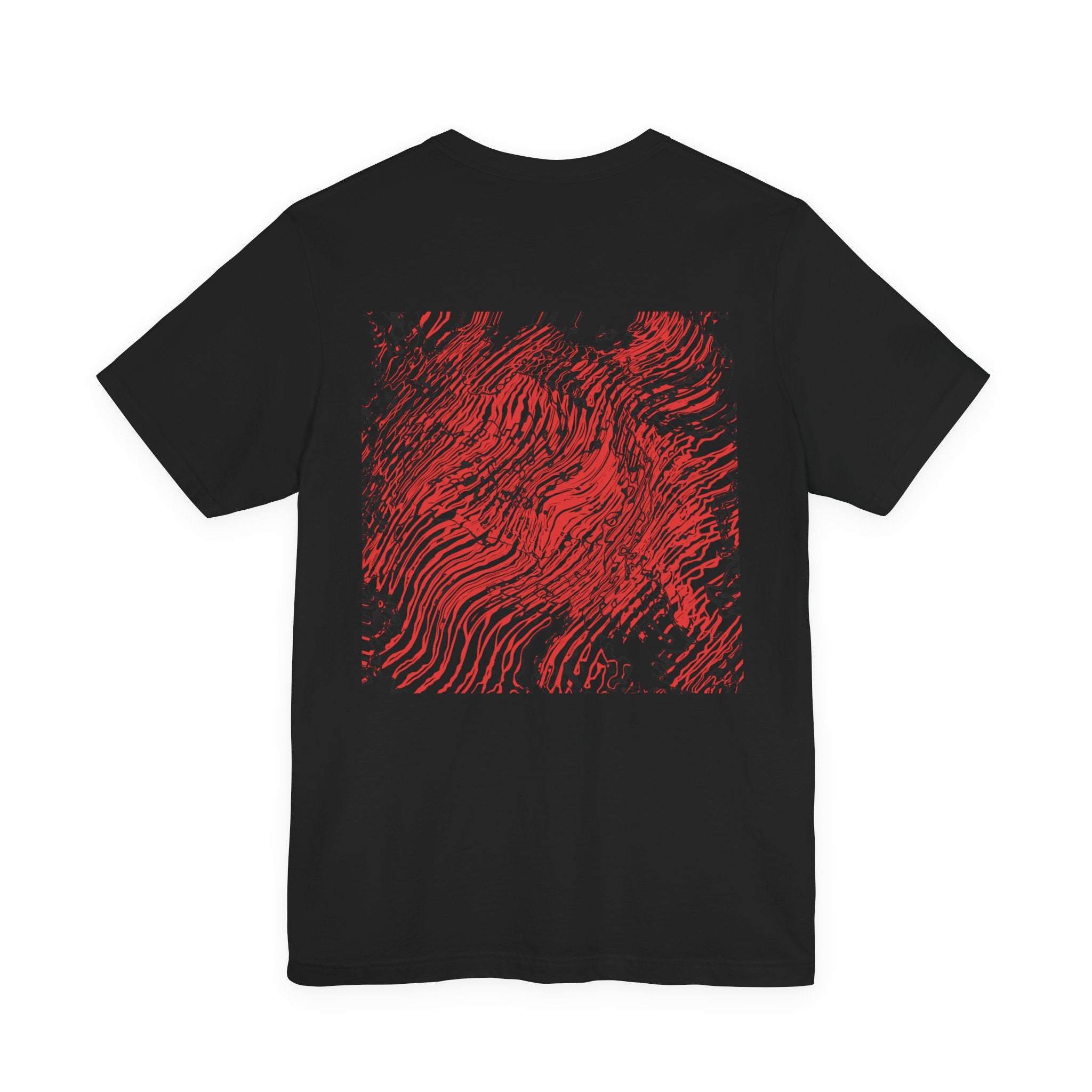 Red Rip Wave T-Shirt (back)