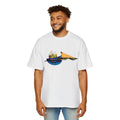 Sailing Illusion Abstract | Unisex Oversized Tee