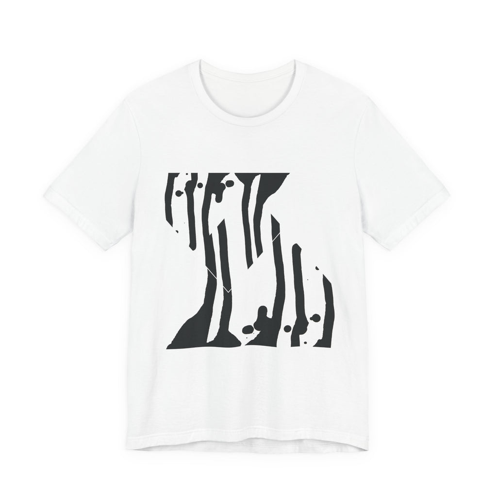 Ink Drip — Black & White Abstract 'Drip' Graphic Tee