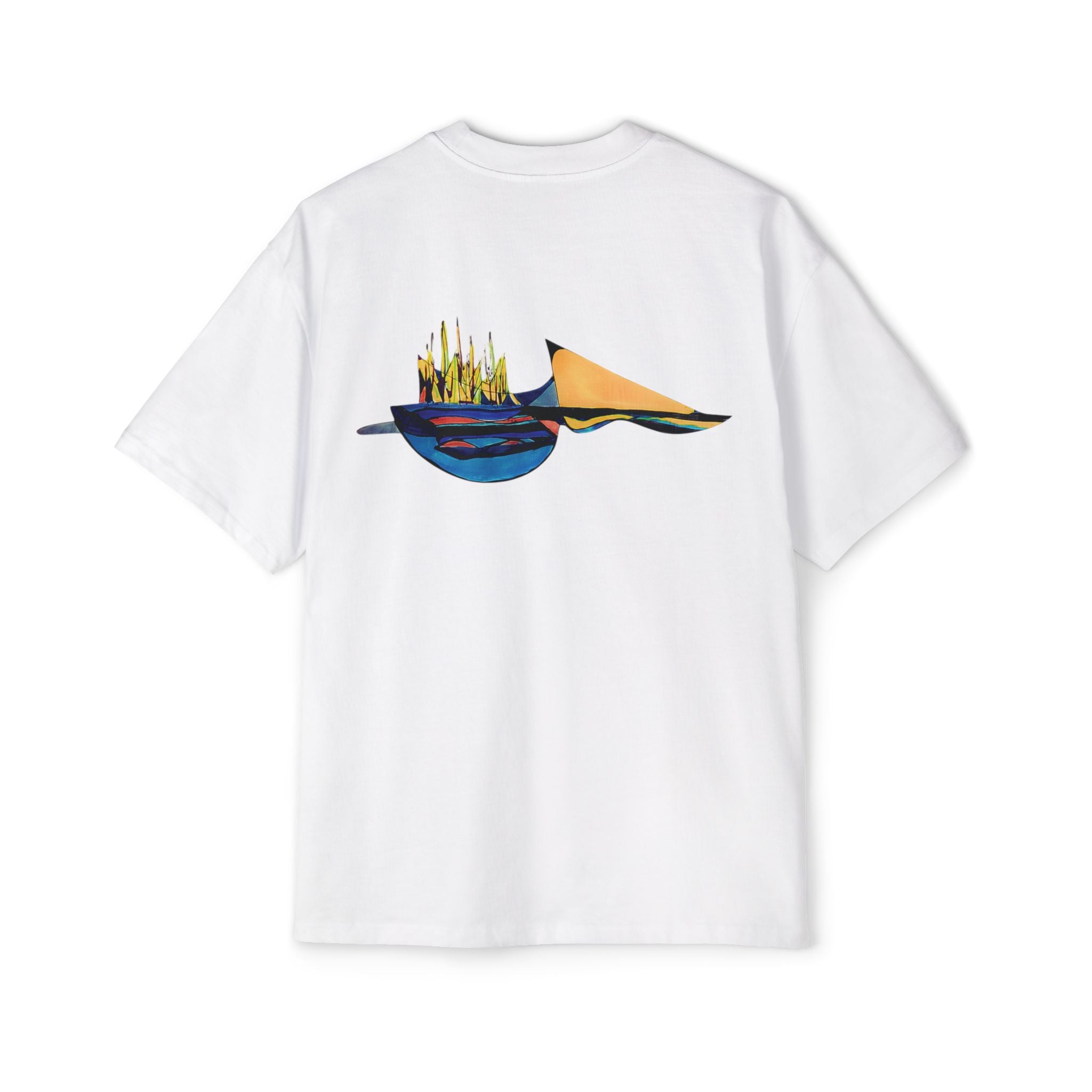 Sailing Illusion (back)┃ Unisex T-Shirt