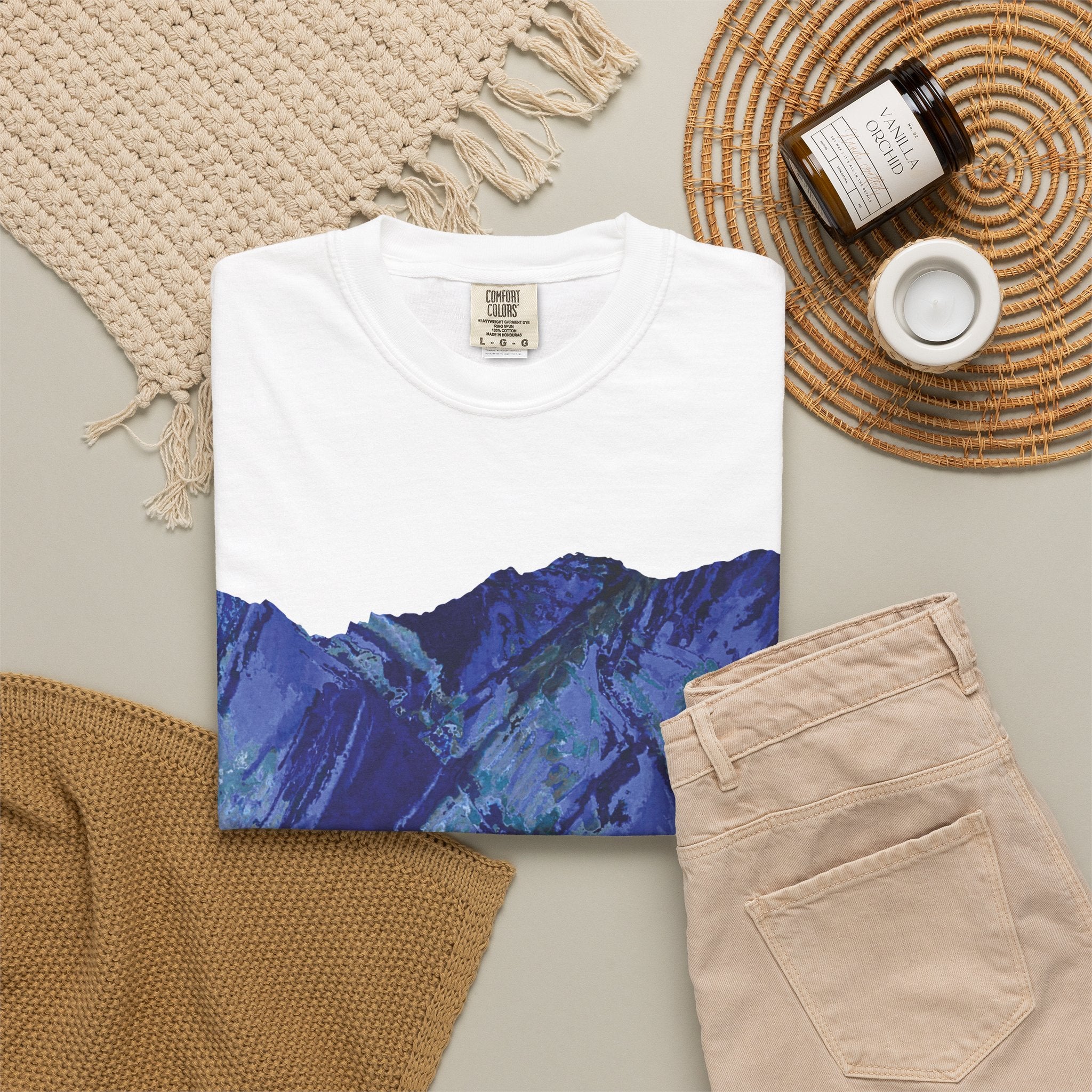 Blurred Storm T-shirt | Abstract Storm Graphic