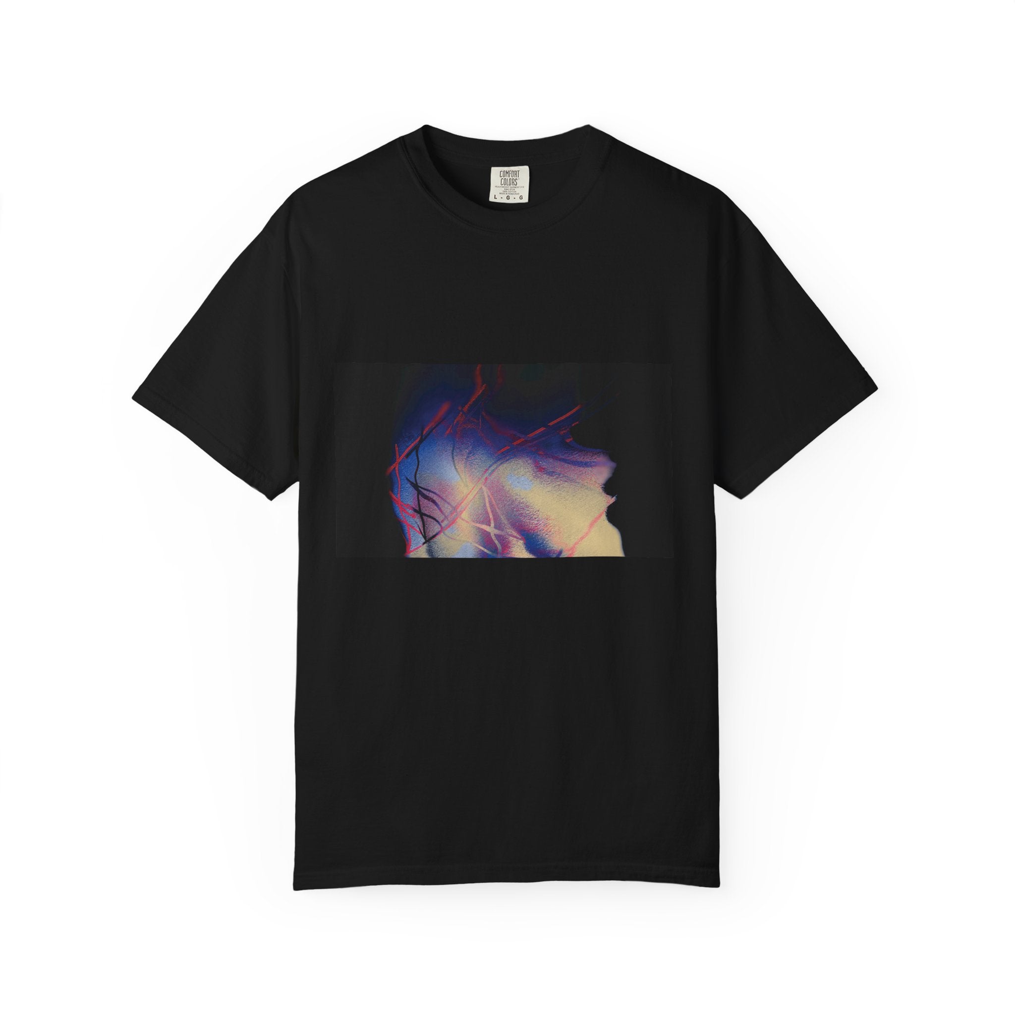 The Overwhelm T‑Shirt — Triptych Vaporwave Graphic Tee
