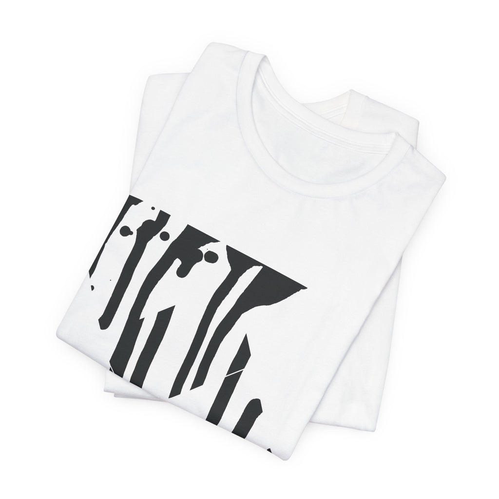 Ink Drip — Black & White Abstract 'Drip' Graphic Tee